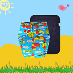 SkyRiders Cloth Diaper with Insert