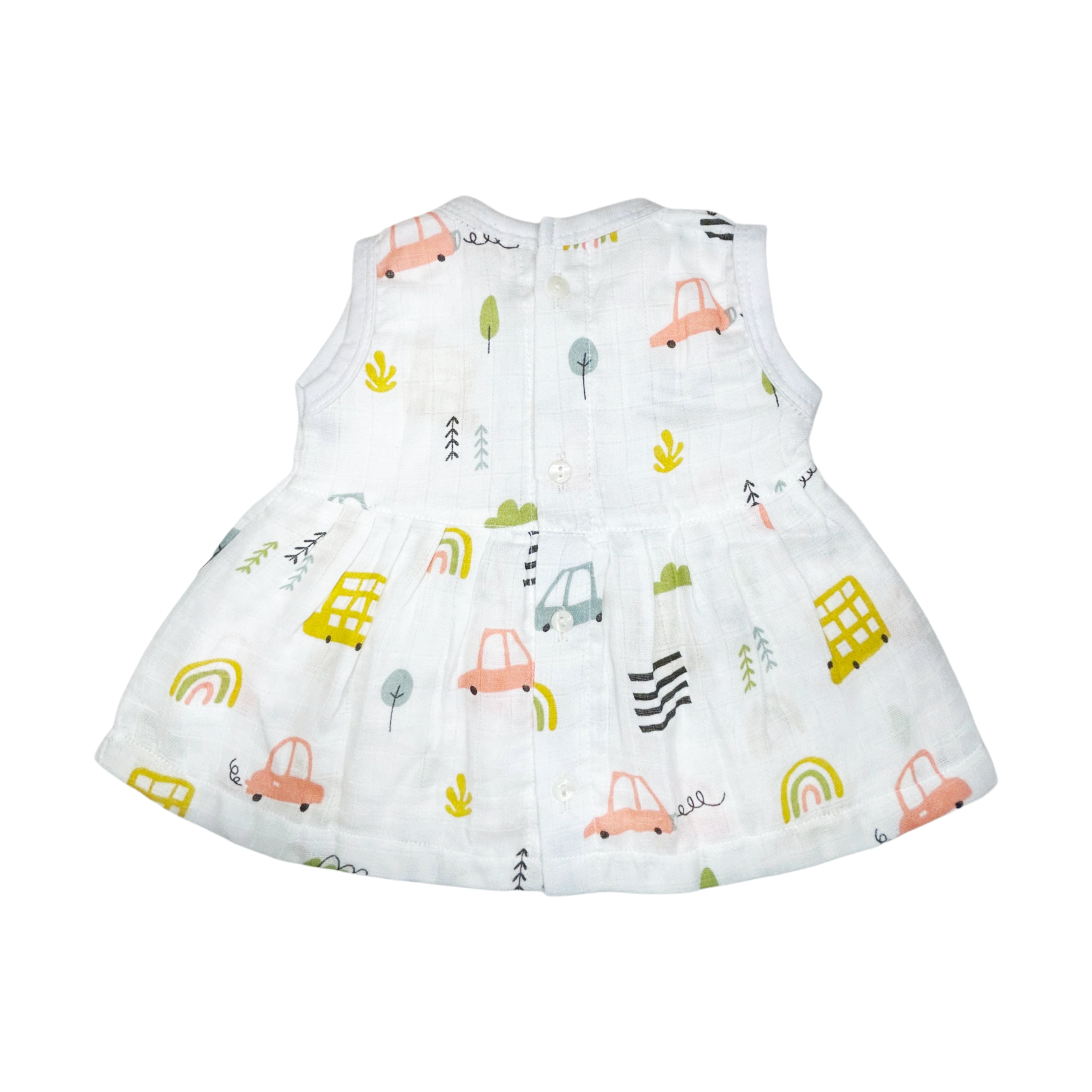 Little Journey Muslin Baby Dress