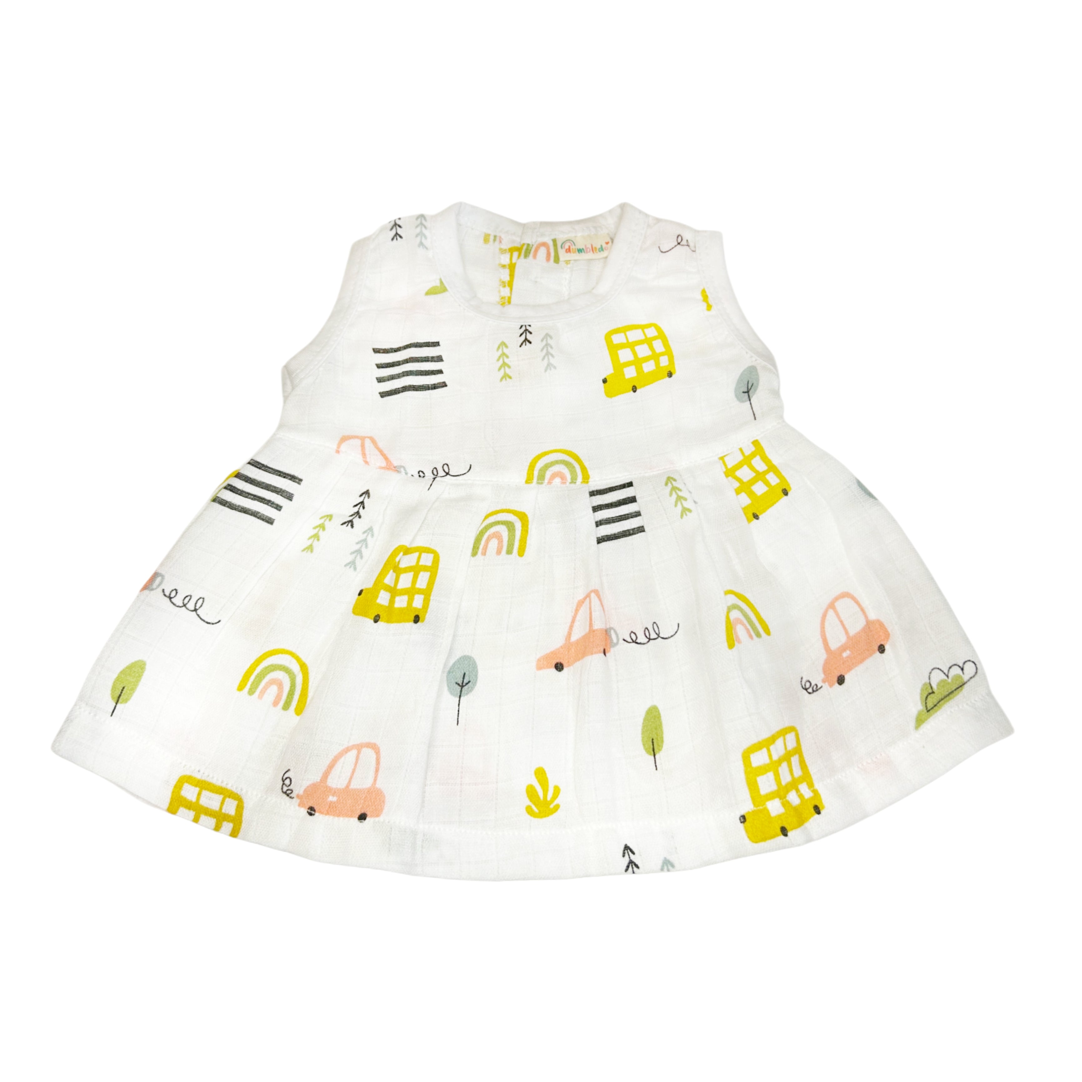 JoyRide Muslin Baby Dress