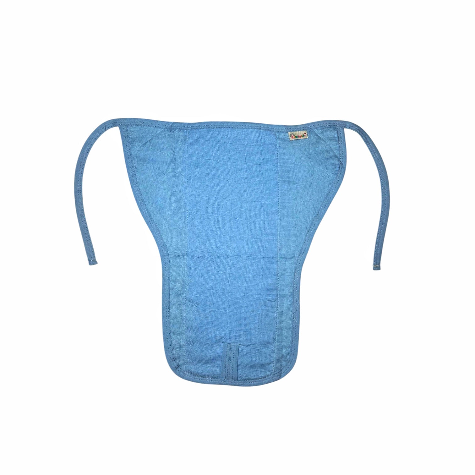 Sky Blue Muslin Nappy Combo
