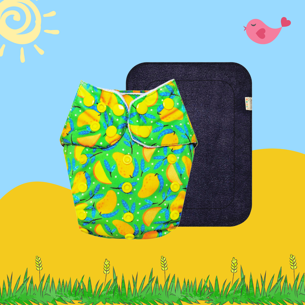MangoBloom Cloth Diaper with Insert