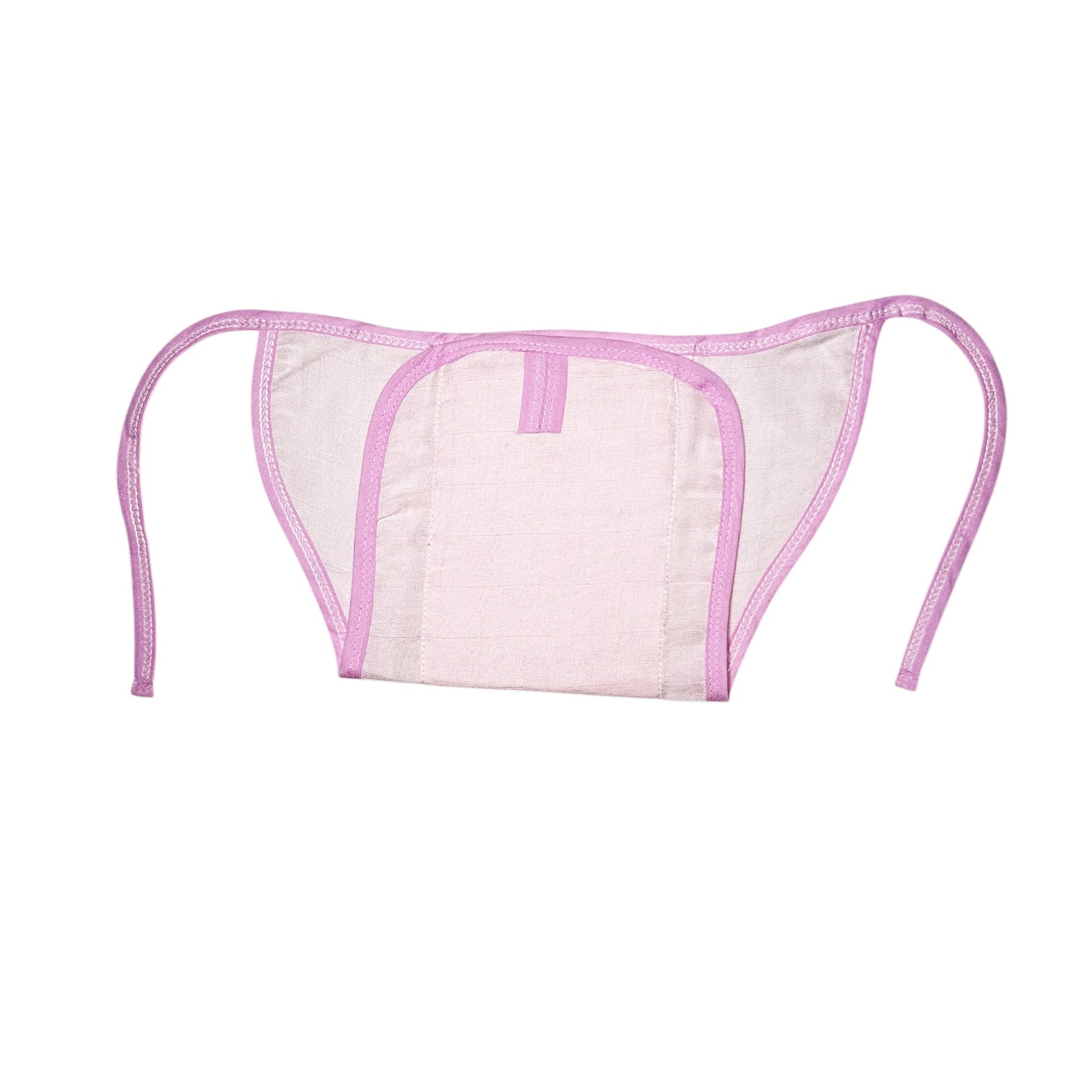Blush Pink Muslin Nappy