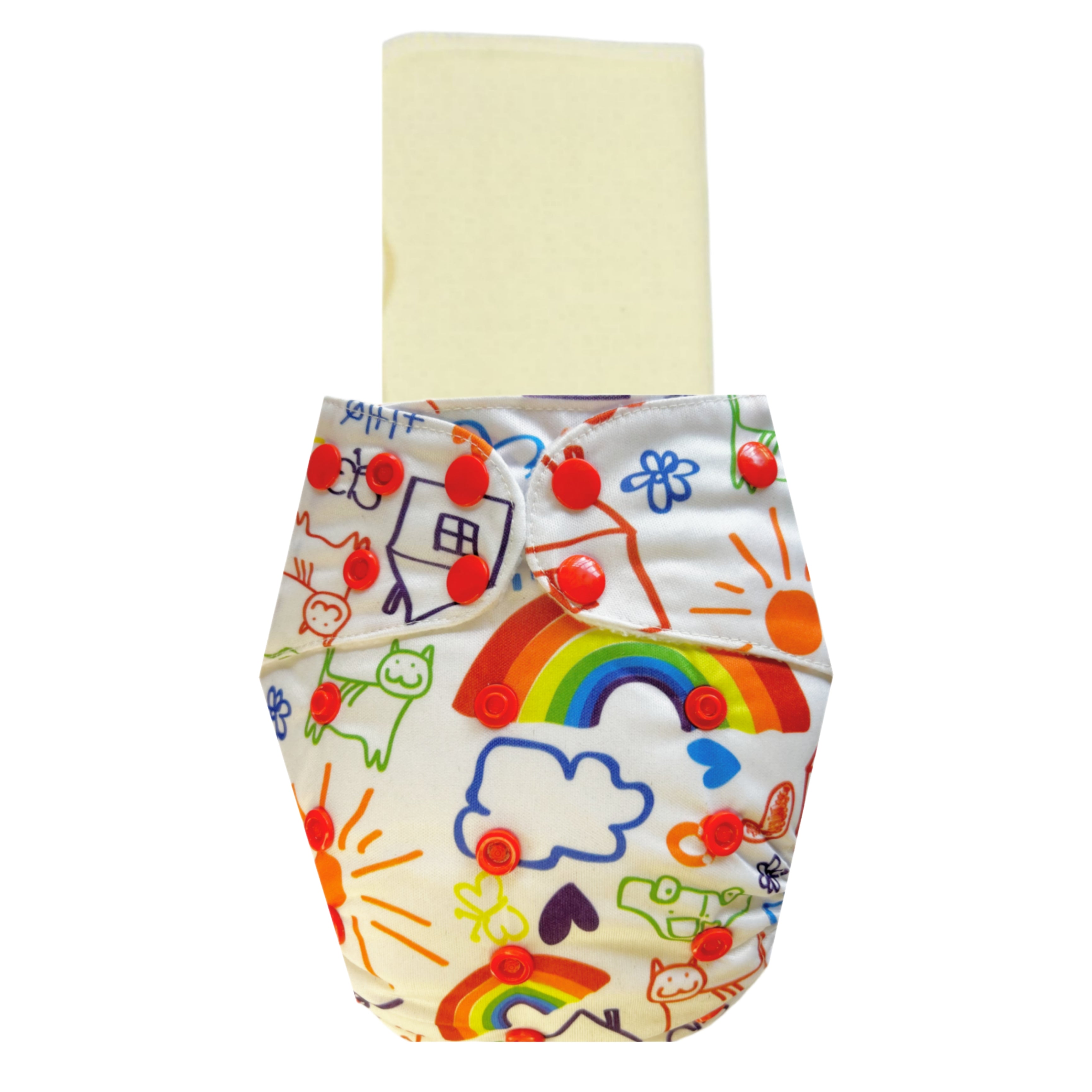 MagicDry Cloth Diaper with Magical Soaker Insert Combo