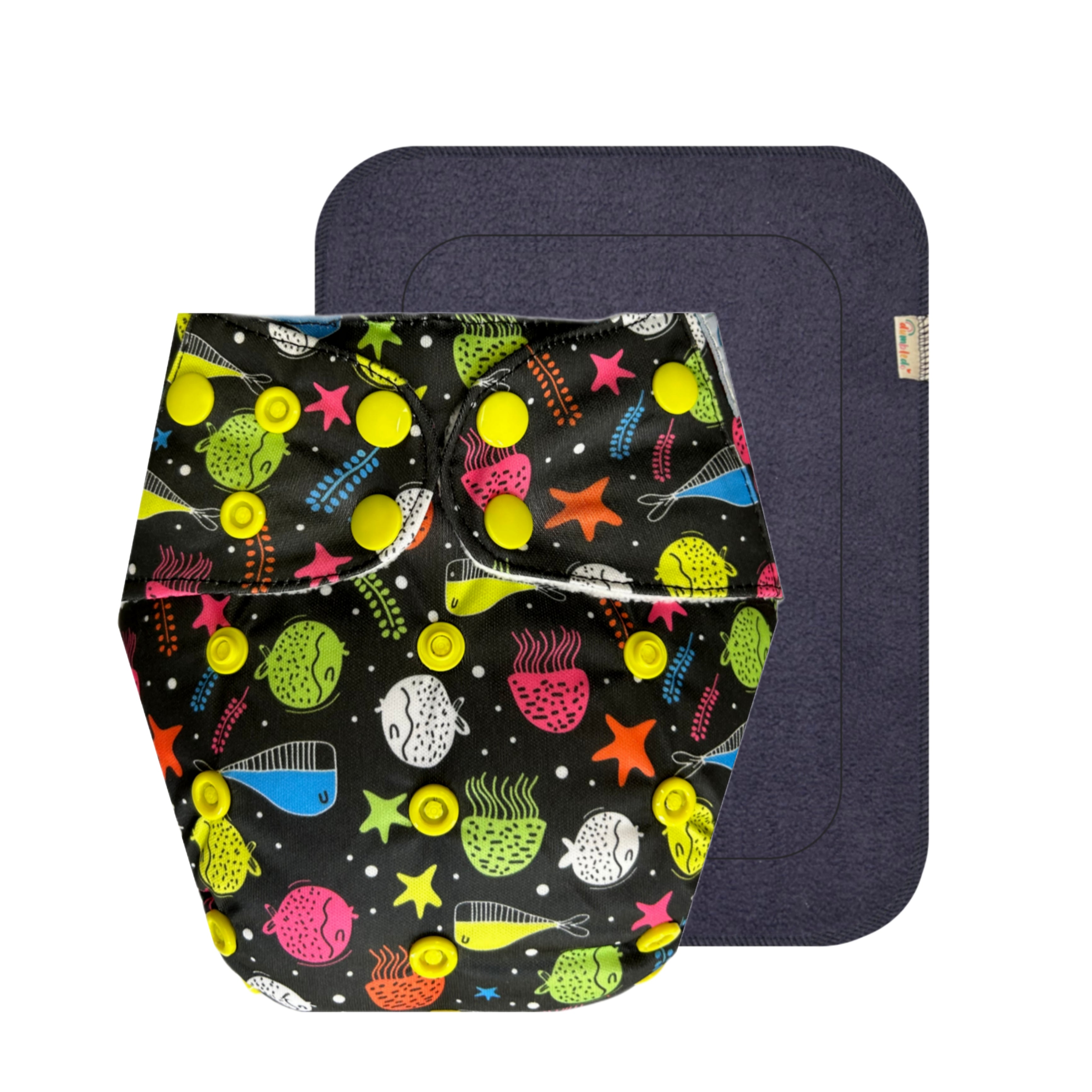 OceanPop Cloth Diaper With Diaper