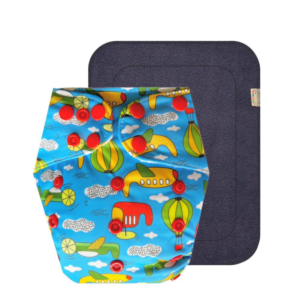 SkyRiders Cloth Diaper with Insert