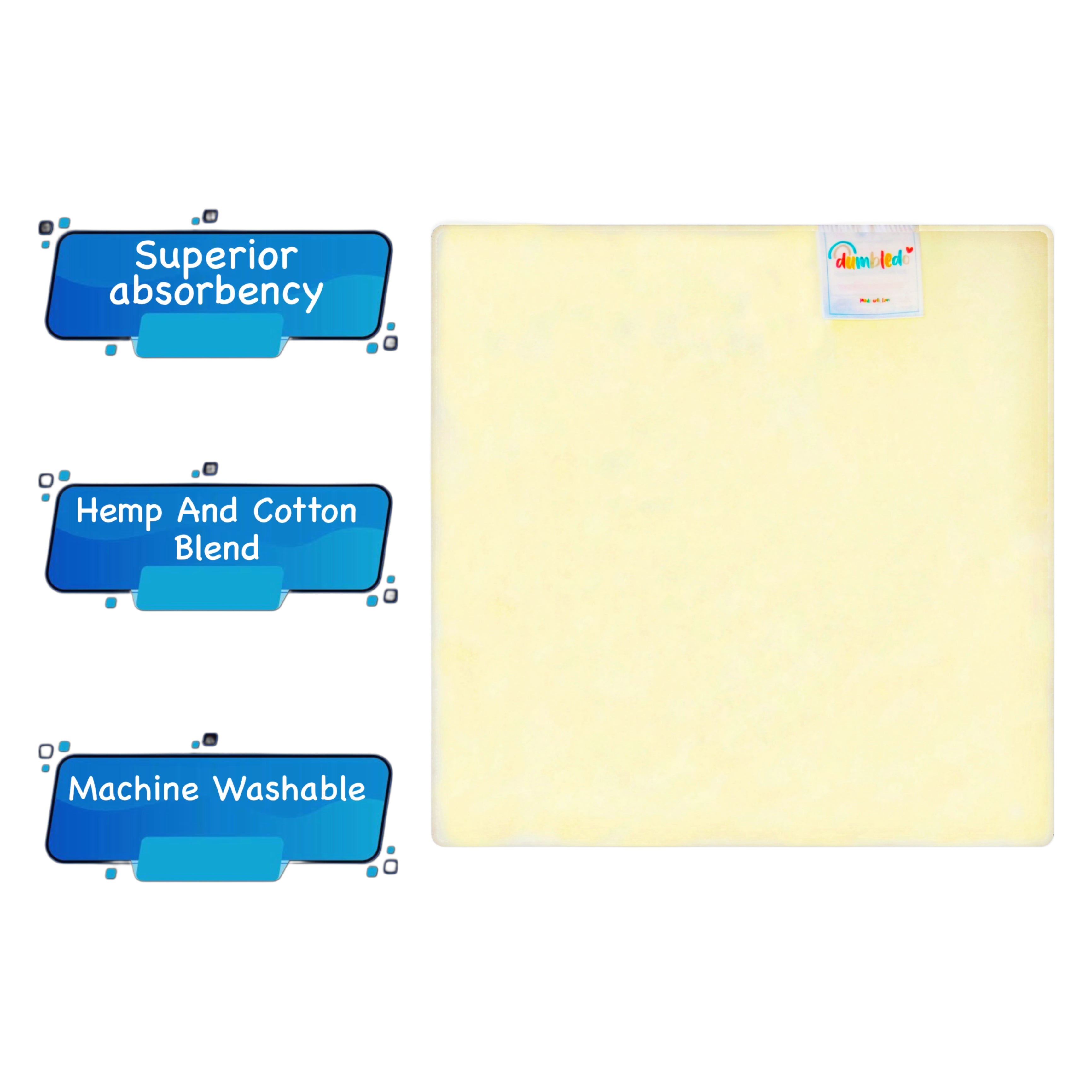 Premium Large Magical Soaker Insert for Cloth Diapers