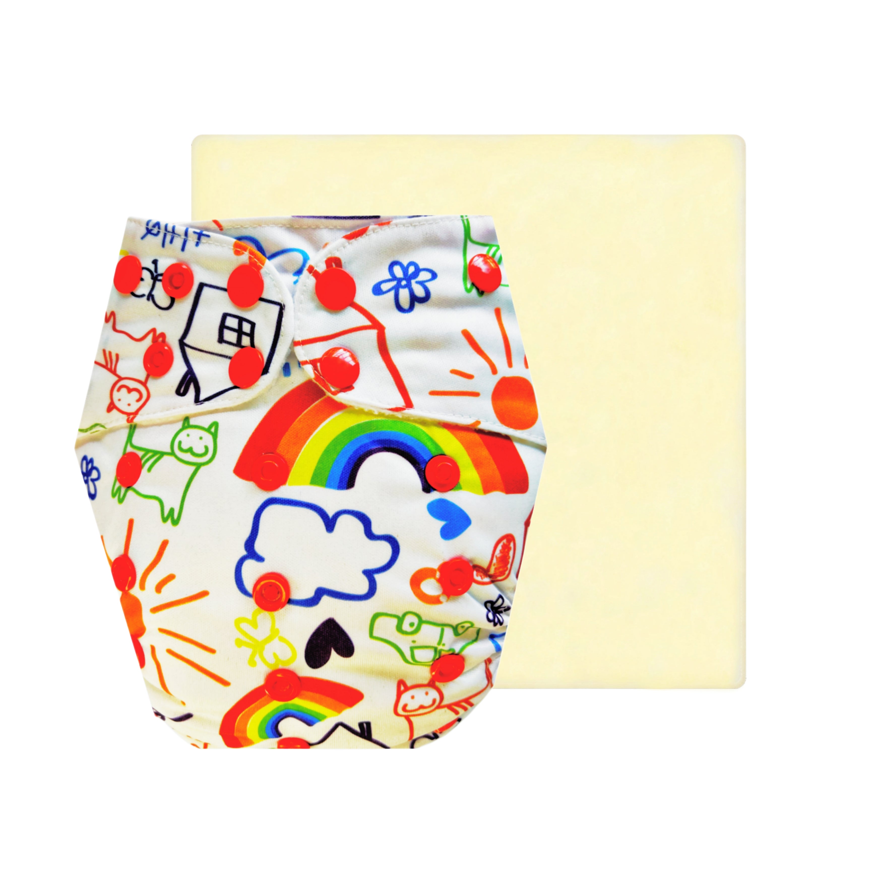 MagicDry Cloth Diaper with Magical Soaker Insert