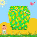 Mango Print Newborn Diaper