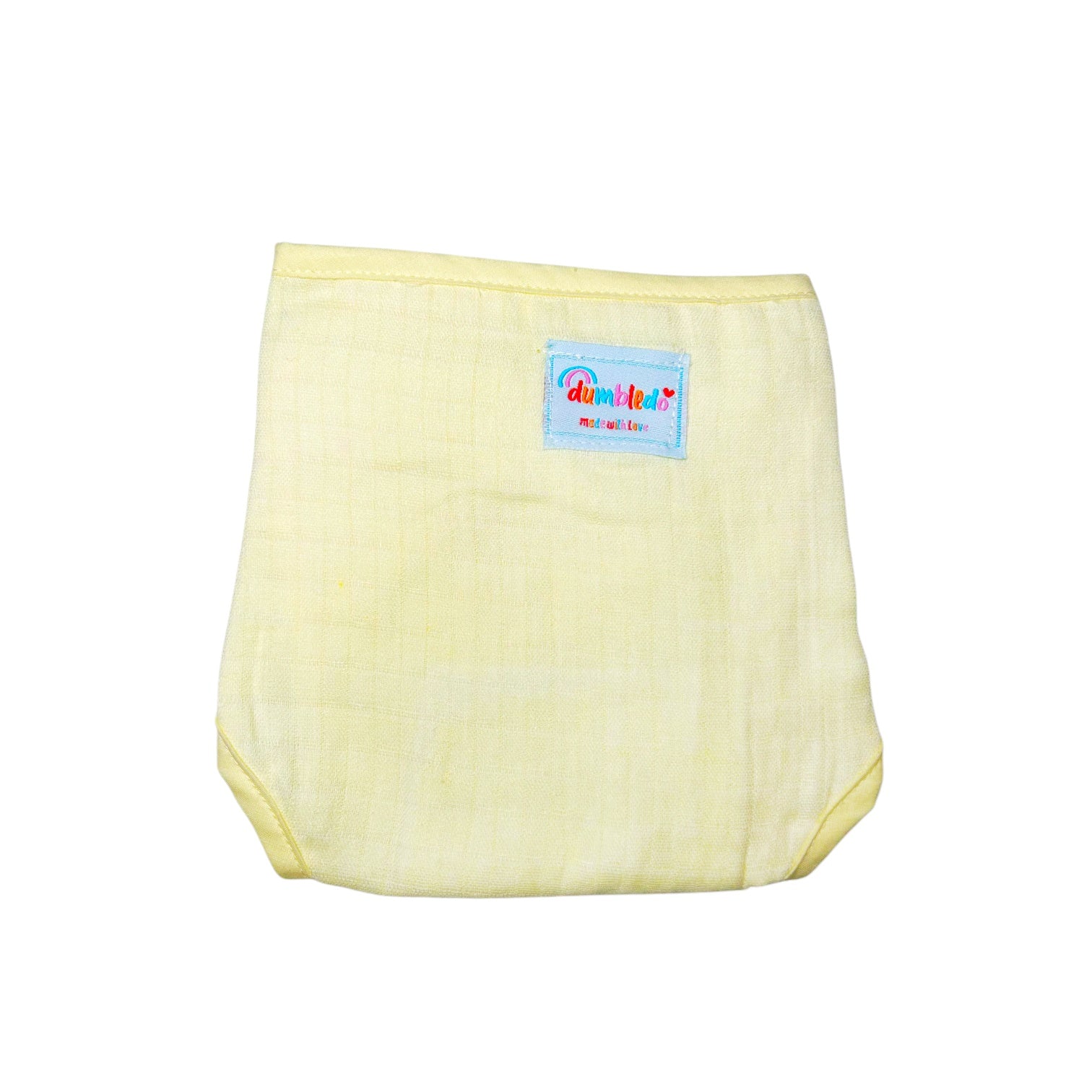 Soft Sunshine Yellow Muslin Diaper Combo