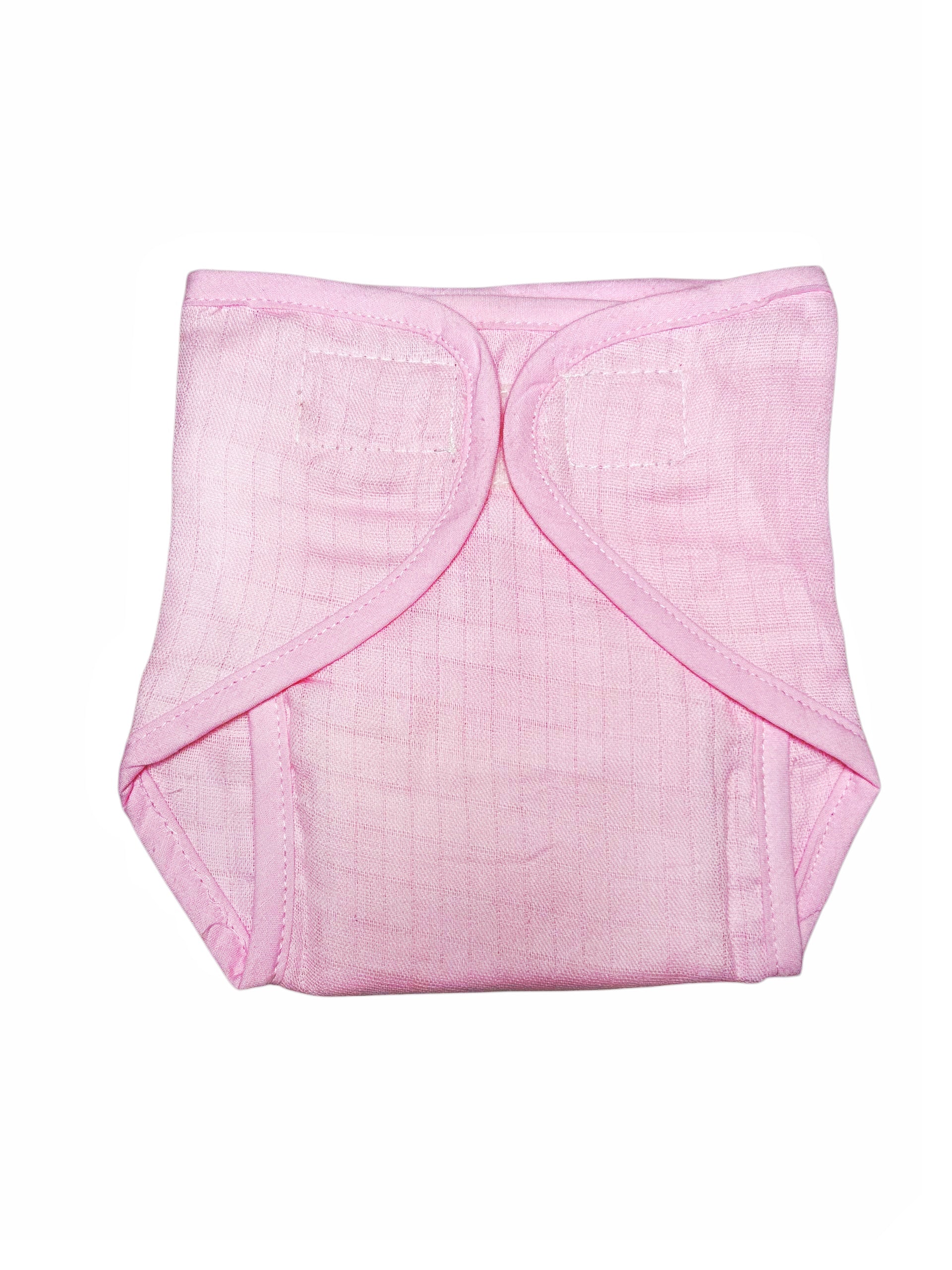 Blush Pink Muslin Diaper