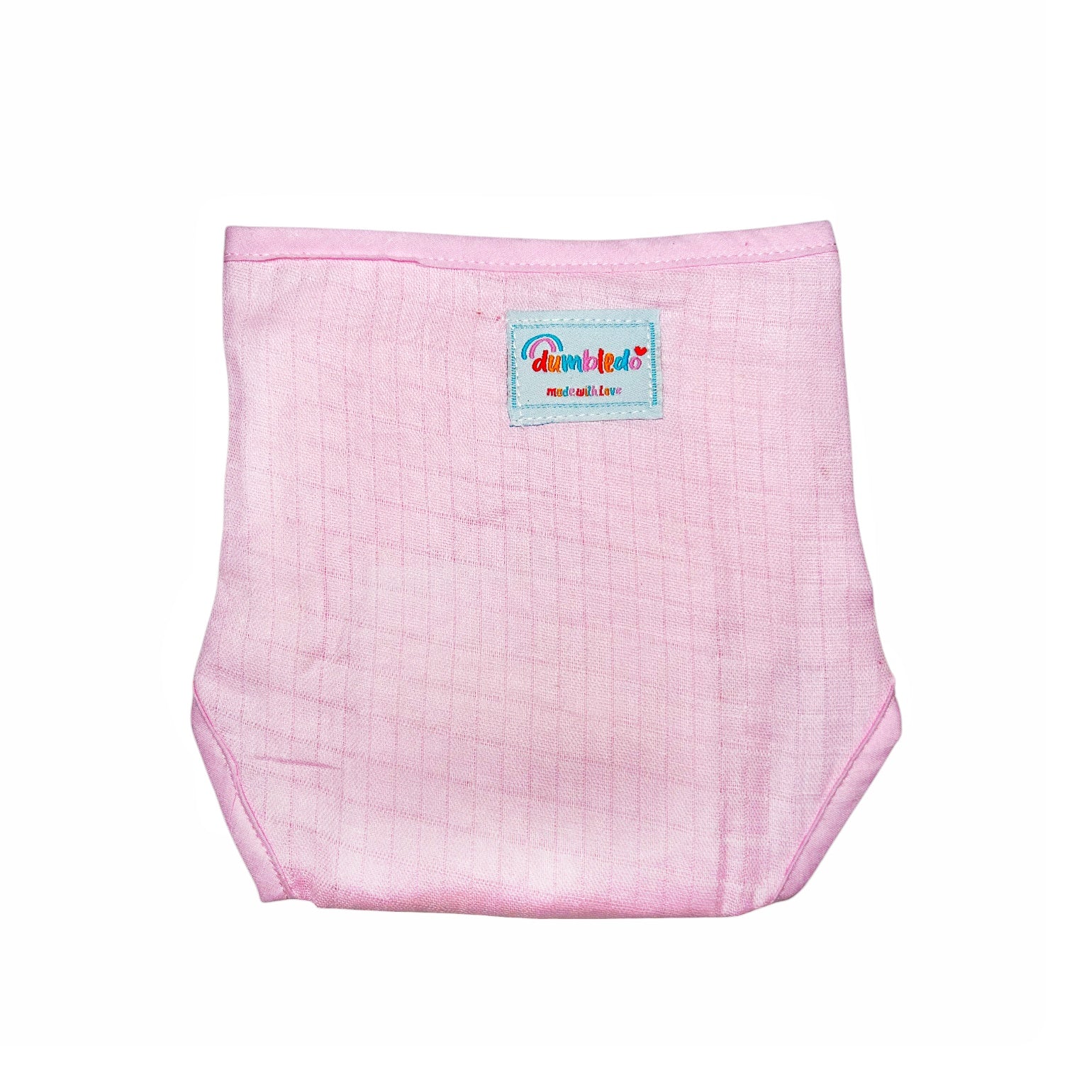 Blush Pink Muslin Diaper