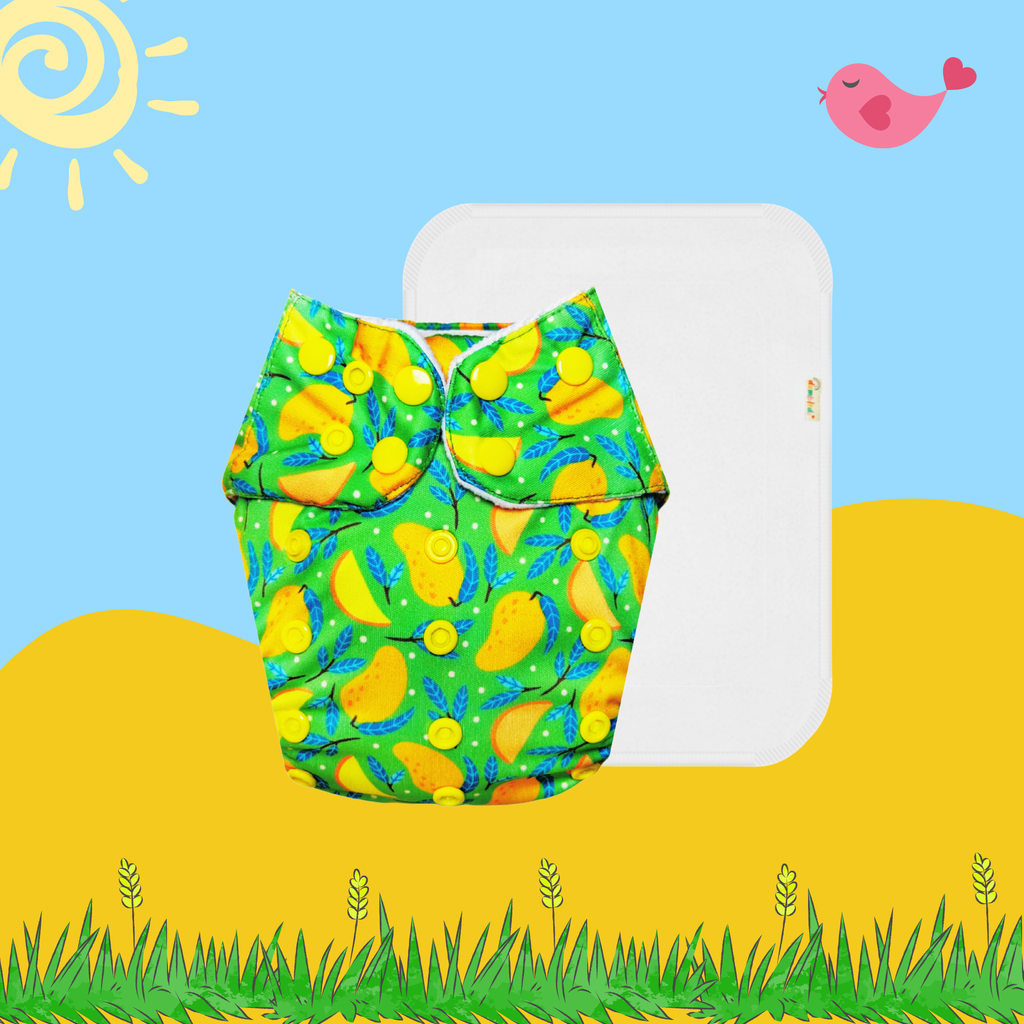 MangoBloom Cloth Diaper with Insert