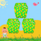Mango Print Newborn Diaper