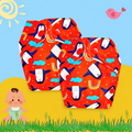 Penguin Print Newborn Diaper
