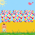 HeartBloom Newborn Cloth Diaper