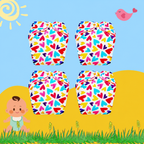 HeartBloom Newborn Cloth Diaper