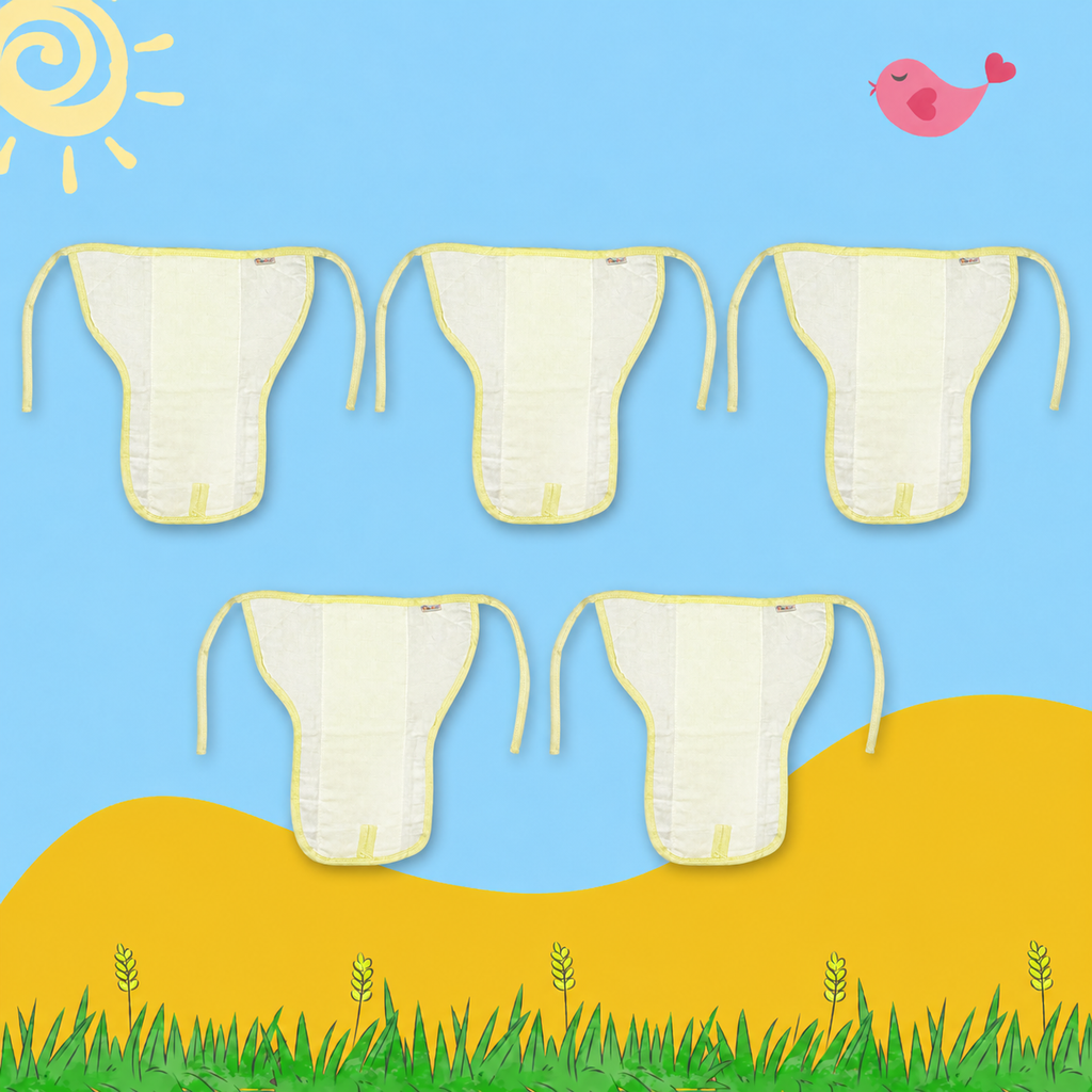 SunnyNest Muslin Nappy Combo