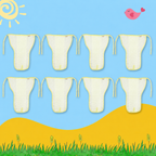 SunnyNest Muslin Nappy Combo