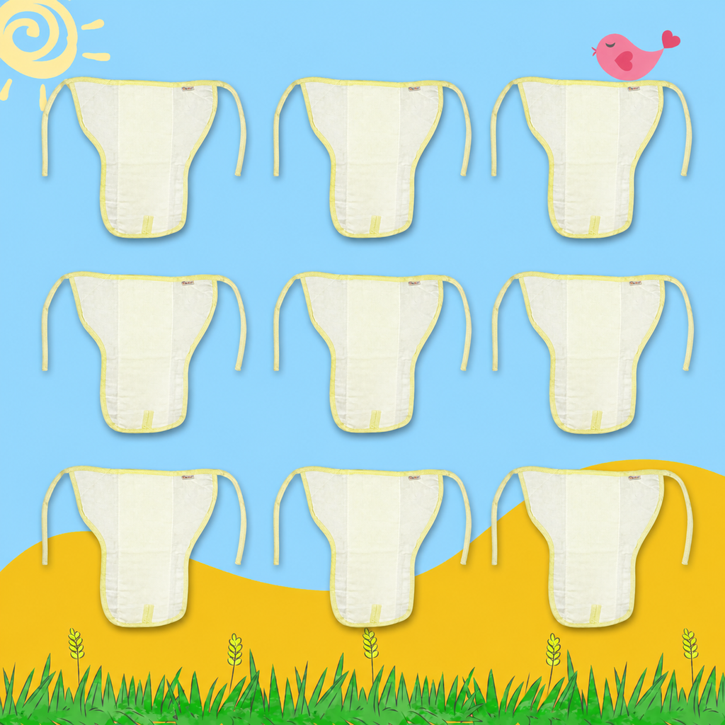 SunnyNest Muslin Nappy Combo