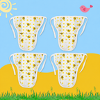 BuzzBloom  Printed Muslin Nappy Combo