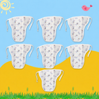 HopSnug Printed Muslin Nappy Combo