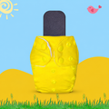 SunshineYellow Cloth Diaper with Insert