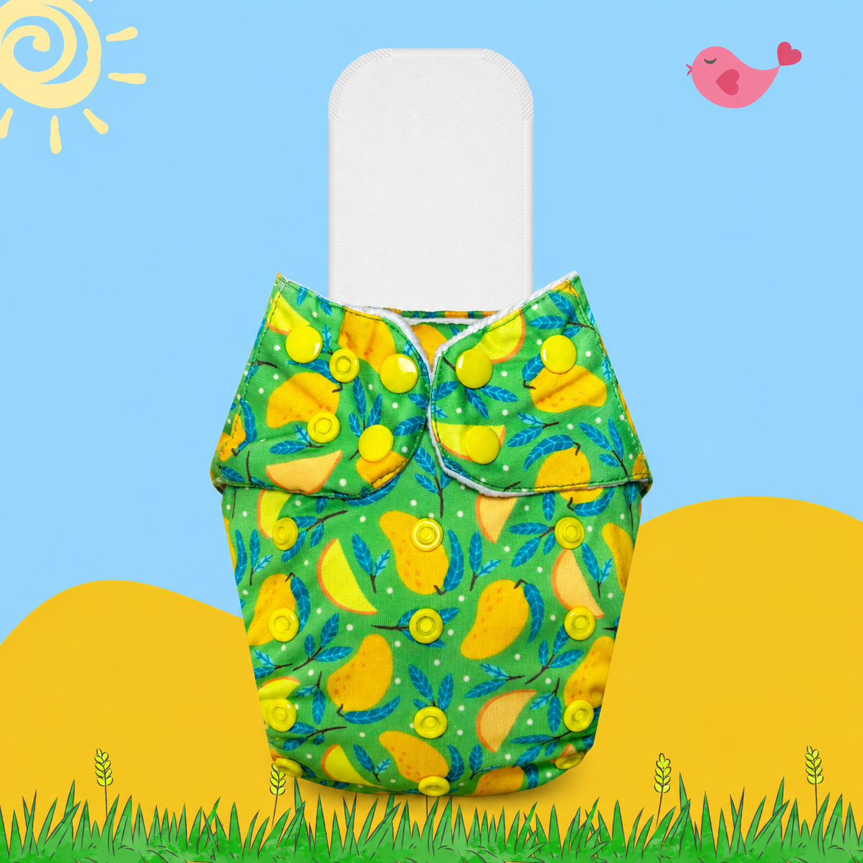 MangoBloom Cloth Diaper with Insert