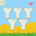 Lemon Zest Muslin Diaper (Pack of 5)