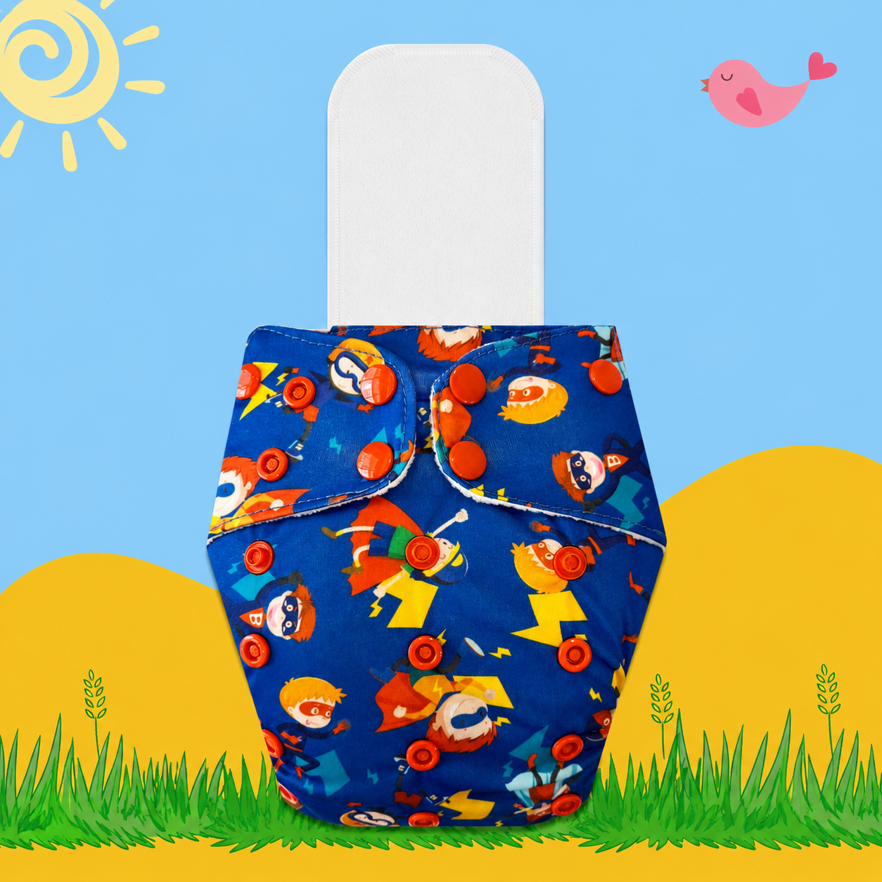 PowerPals Cloth Diaper with Insert