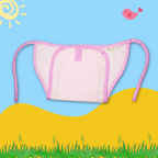 Blush Pink Muslin Nappy Combo