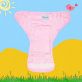 Blush Pink Muslin Diaper Combo
