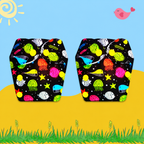 Ocean Glow Newborn Diaper