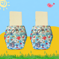 OceanDream Cloth Diaper with Magical Soaker Insert Combo