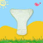 Lemon Zest Muslin Diaper Combo