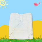 Lemon Zest Muslin Diaper Combo